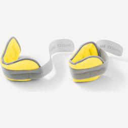 УЦЕНКА Утяжелители универсальные STARFIT WT-502, 0,5 кг, желтый/серый