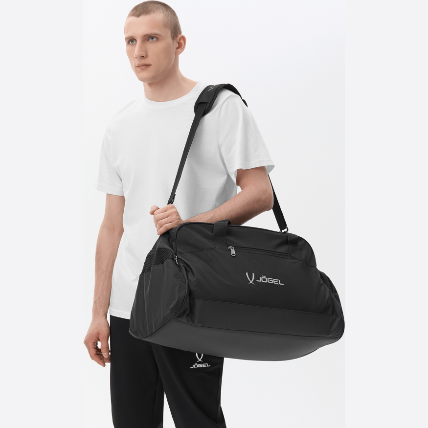 Сумка спортивная JOGEL DIVISION Medium Bag, черный