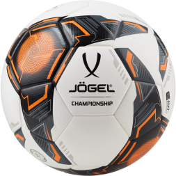 Мяч футбольный JOGEL Championship №5, белый