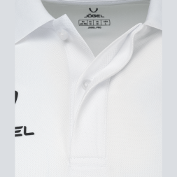Поло JOGEL CAMP 2 Poly Polo, белый, детский