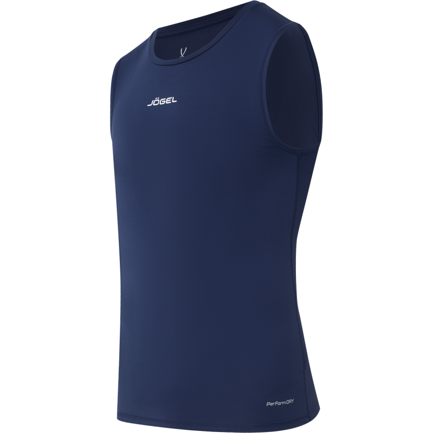 Майка компрессионная JÖGEL CAMP PerFormDRY Baselayer SL Tee, темно-синий
