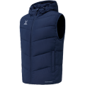 Жилет утепленный c капюшоном JÖGEL ESSENTIAL PerFormPROOF Padded Hooded Vest, темно-синий