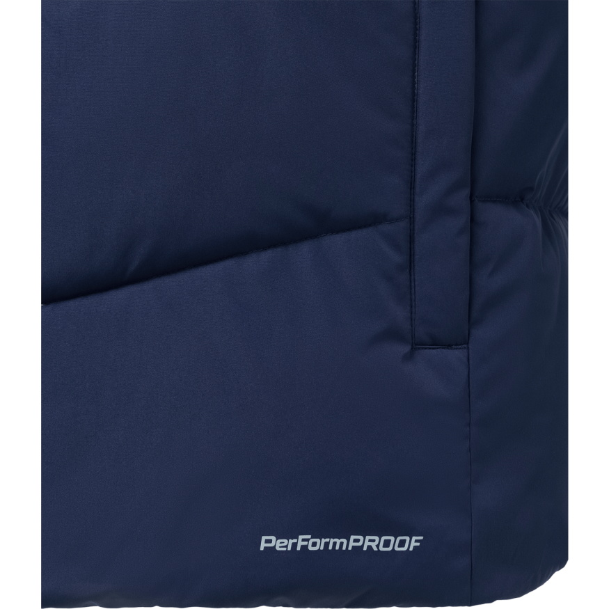 Жилет утепленный c капюшоном JÖGEL ESSENTIAL PerFormPROOF Padded Hooded Vest, темно-синий