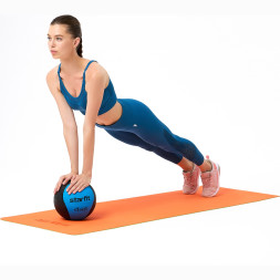 Медбол высокой плотности STARFIT GB-702, 4 кг, синий