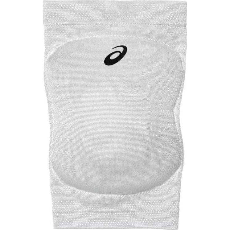 Наколенники ASICS Gel Kneepad 3053A181-100-L, р.L, вискоза, полиэстер, резина, белые