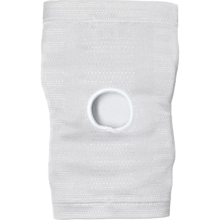 Наколенники ASICS Gel Kneepad 3053A181-100-L, р.L, вискоза, полиэстер, резина, белые