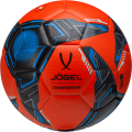 Мяч футбольный JOGEL Championship №5, оранжевый/синий/черный
