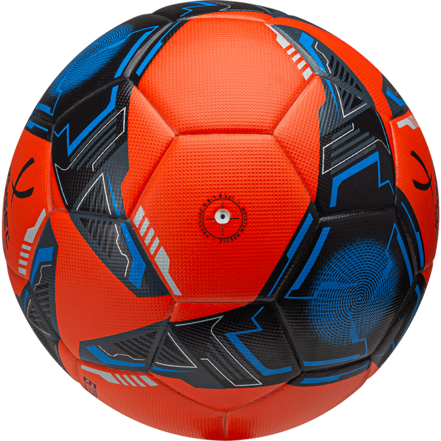 Мяч футбольный JOGEL Championship №5, оранжевый/синий/черный