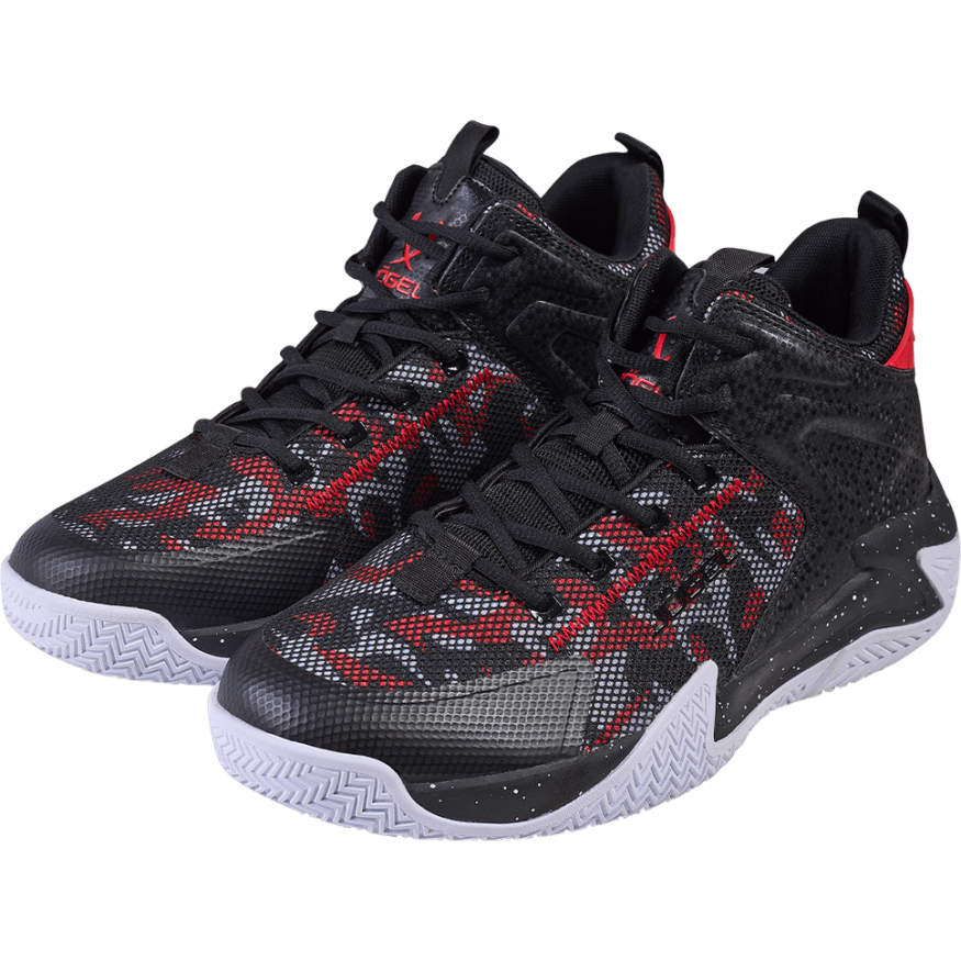 Кроссовки баскетбольные JÖGEL Playmaker, Black/red