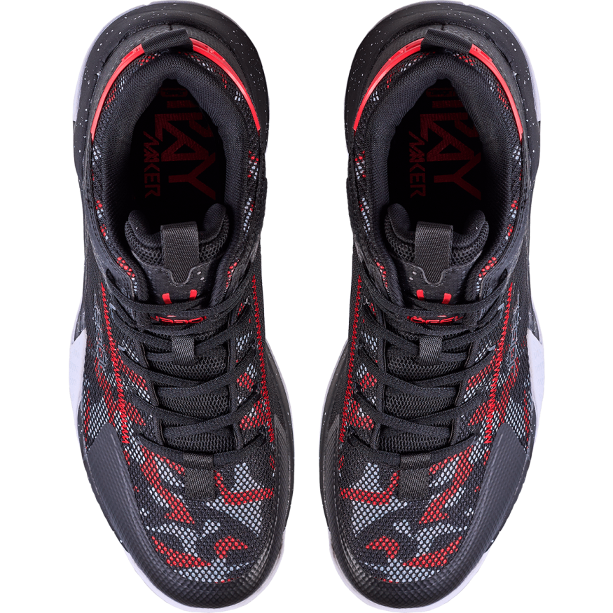 Кроссовки баскетбольные JÖGEL Playmaker, Black/red