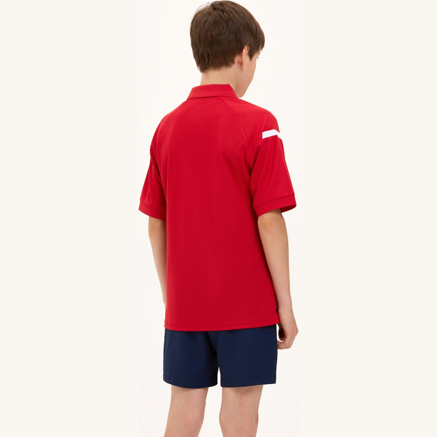 Поло JOGEL CAMP 2 Poly Polo, красный, детский