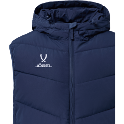 Жилет утепленный c капюшоном JOGEL ESSENTIAL PerFormPROOF Padded Hooded Vest, темно-синий, детский