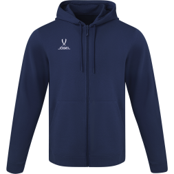 Худи на молнии JOGEL ESSENTIAL Cotton FZ Hoodie, темно-синий, детский