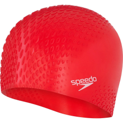 Шапочка для плавания SPEEDO Bubble Cap,8-139546446, красный
