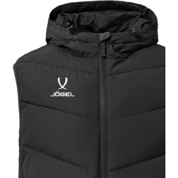 Жилет утепленный c капюшоном JOGEL ESSENTIAL PerFormPROOF Padded Hooded Vest, черный