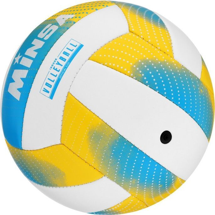 Мяч волейбольный MINSA, PU, машинная сшивка, 18 панелей, р. 5