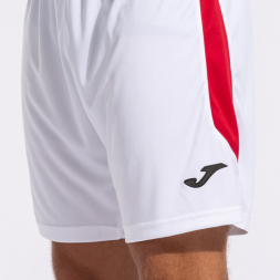 SHORT GLASGOW BLANCO ROJO