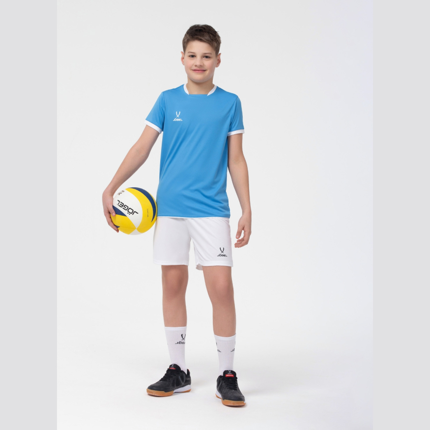 Шорты волейбольные JOGEL CAMP, белый, детский