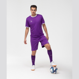 Шорты игровые JOGEL CAMP Classic Shorts, фиолетовый/белый