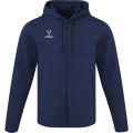 Худи на молнии JOGEL ESSENTIAL Cotton FZ Hoodie, темно-синий
