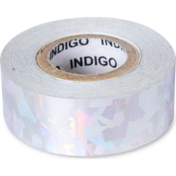 Обмотка для гимнастического обруча INDIGO Ice IN379-SIL, 20мм*14м, серебристый
