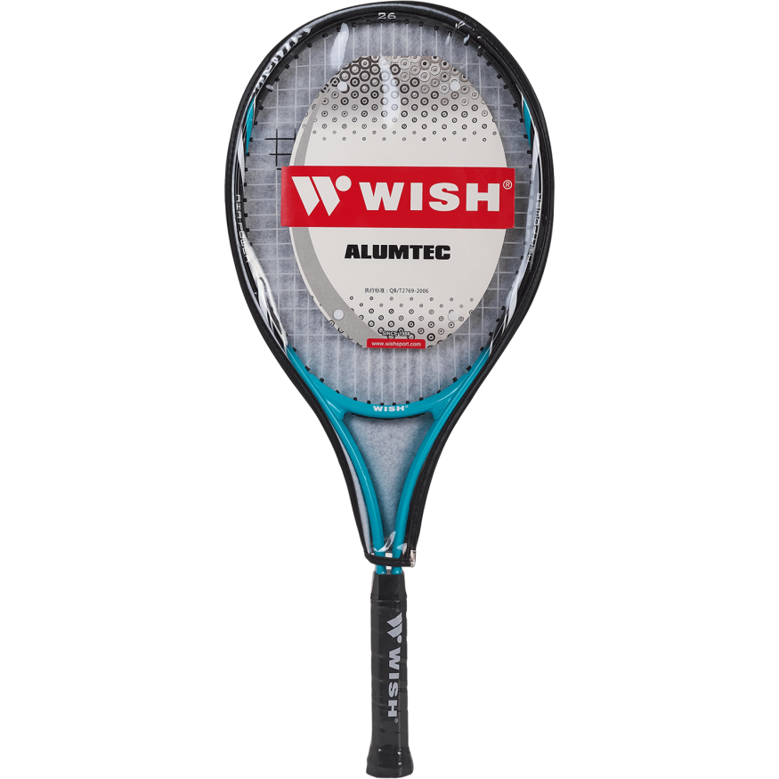 Ракетка для большого тенниса WISH AlumTec 2599 26’’, бирюзовый