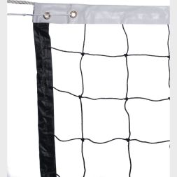 Сетка волейбольная, 9.7х1 м., трос нейлон, PE нить 1.3 мм., T4001N1-BK