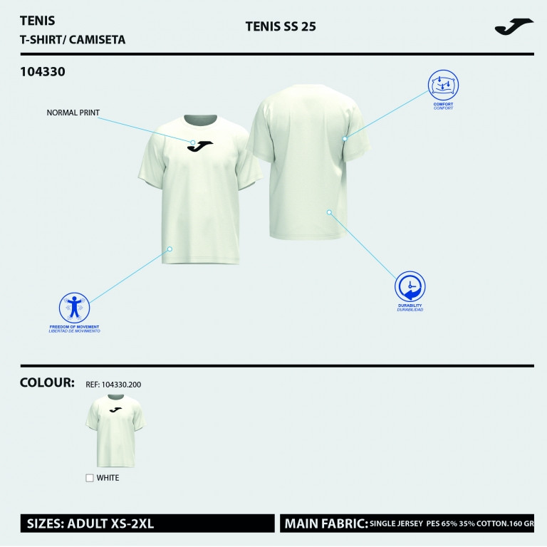 CAMISETA MANGA CORTA CHALLENGE  