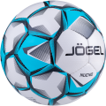 Мяч футбольный JÖGEL Nueno №5, белый/голубой/черный