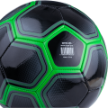 Мяч футбольный JÖGEL Intro №5, черный/зеленый