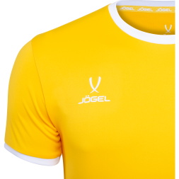 Футболка футбольная JOGEL CAMP Origin, желтый/белый