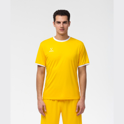 Футболка футбольная JOGEL CAMP Origin, желтый/белый