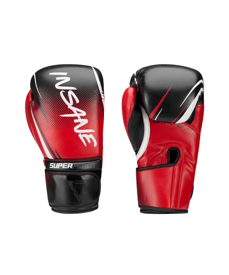 Перчатки боксерские IMPACT, красный, 8 oz