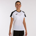 Футболка JOMA CAMISETA MANGA CORTA ECO CHAMPIONSHIP BLANCO NEGRO