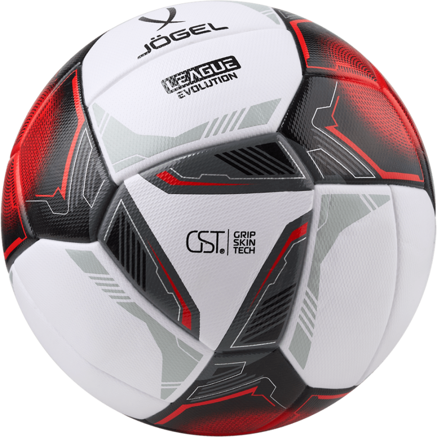 Мяч футбольный JOGEL League Evolution Pro №5, белый