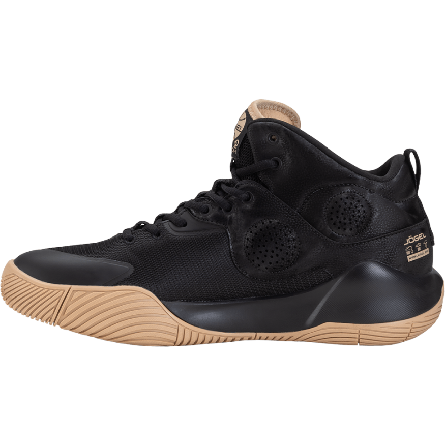 Кроссовки баскетбольные JOGEL Launch MID, Black/gold