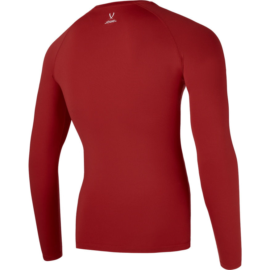Футболка компрессионная с длинным рукавом JOGEL CAMP PerFormDRY Baselayer LS Tee, гранатовый