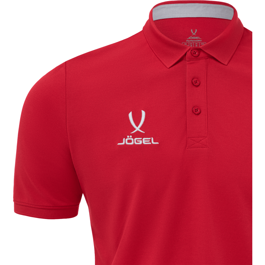 Поло JOGEL PREMIER PerFormDRY CVC Polo, красный