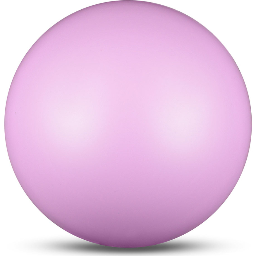 Мяч для художественной гимнастики  INDIGO IN329-LI, диаметр 19см., лимонный металлик