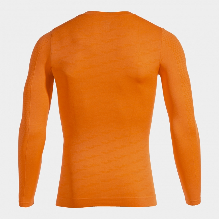 CAMISETA MANGA LARGA BRAMA CLASSIC NARANJA
