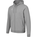Худи на молнии JOGEL ESSENTIAL Cotton FZ Hoodie, серый меланж, детский