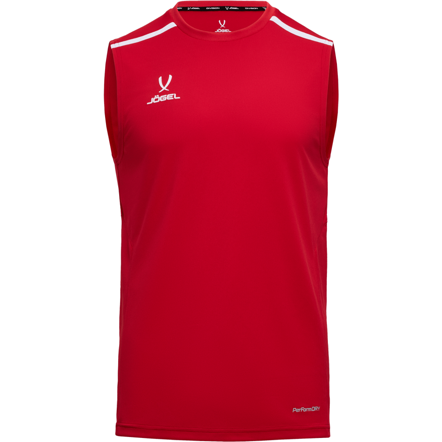 Майка тренировочная JOGEL DIVISION PerFormDRY Training Sleeveless, красный