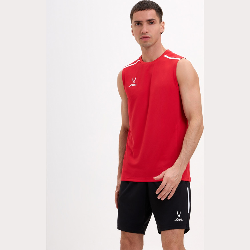 Майка тренировочная JOGEL DIVISION PerFormDRY Training Sleeveless, красный