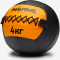 Медбол INSANE IN24-WB100, 4 кг, оранжевый