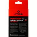 Мяч для наст. тенниса Stiga Perform 3***, 40+, 520-05,  пластик, ITTF Appr., уп.6 шт, бел
