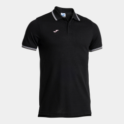 POLO MANGA CORTA CONFORT CLASSIC NEGRO ROSA