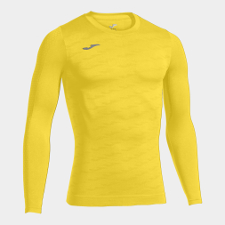 CAMISETA MANGA LARGA BRAMA CLASSIC AMARILLO