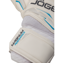 Перчатки вратарские JOGEL MAGNUM Perfomance EL4 Roll, белый