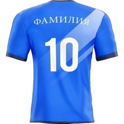 Футбольная форма ЭКИПО STRIPE Синий цвет