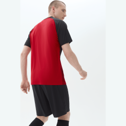 Футболка игровая JOGEL CAMP Striped Jersey, красный/черный